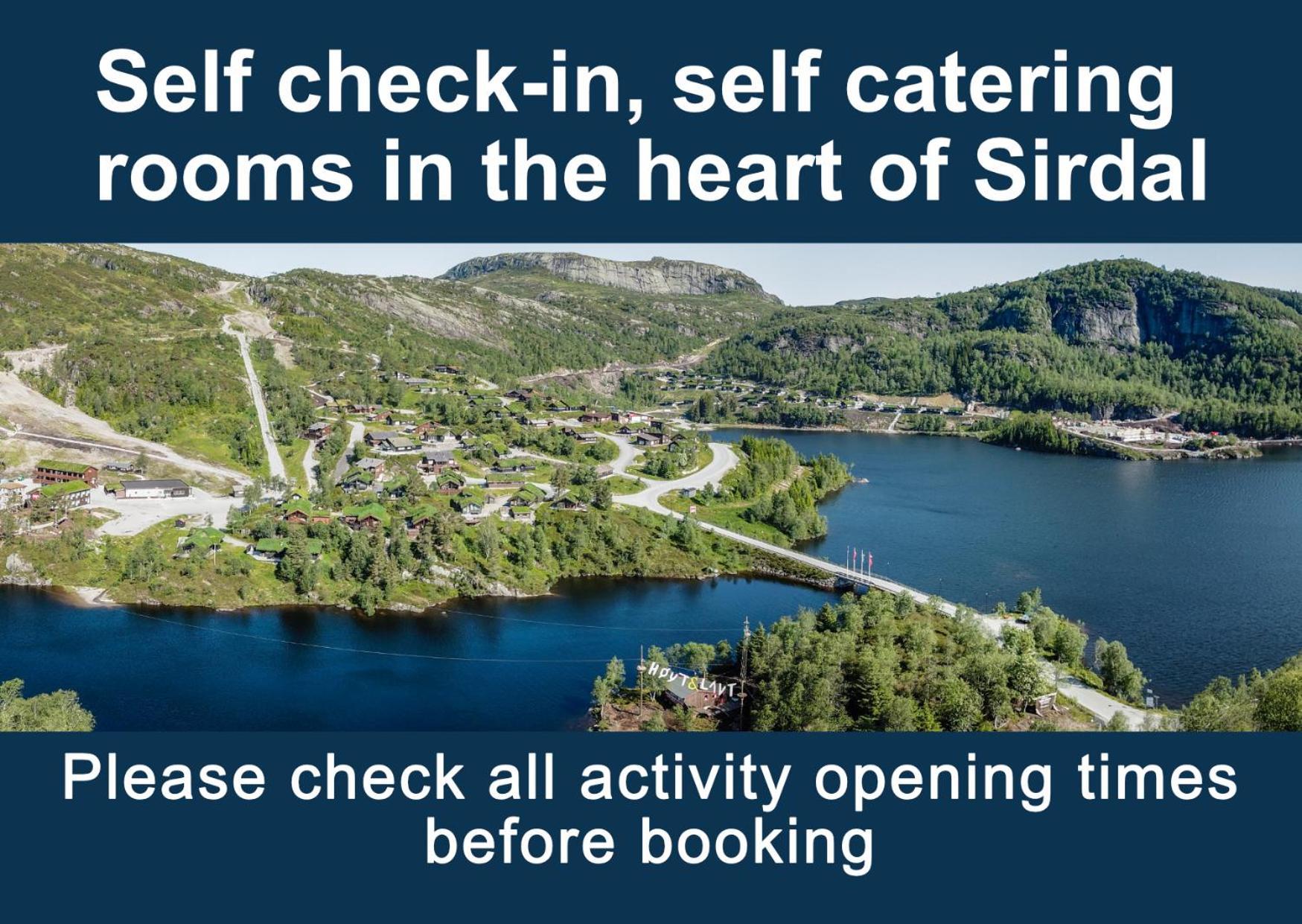 Sirdal Fjellpark Hotel Tjorhom Exterior foto